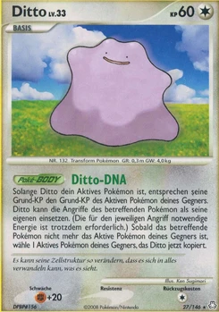 Pokémon-Karte Ditto 027/146