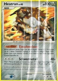 Pokémon-Karte Heatran 030/146
