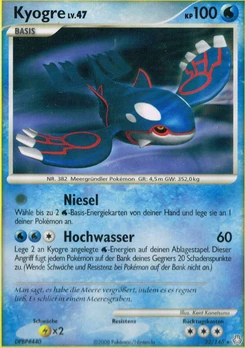 Pokémon-Karte Kyogre 032/146