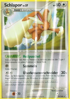 Pokémon-Karte Schlapor 033/146