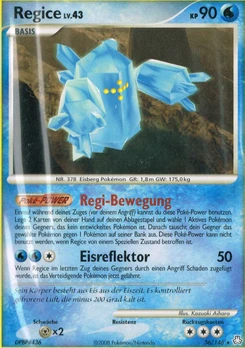 Pokémon-Karte Regice 036/146