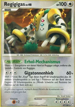 Pokémon-Karte Regigigas 037/146