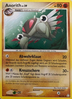 Pokémon-Karte Anorith 046/146