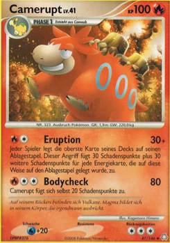 Pokémon-Karte Camerupt 047/146