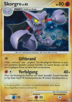 Pokémon-Karte Skorgro 005/146