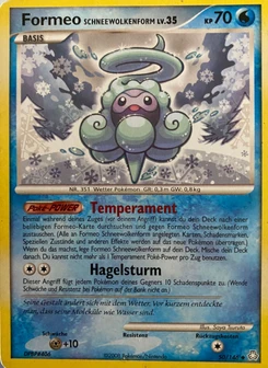 Pokémon-Karte Formeo Schneewolkenform 050/146