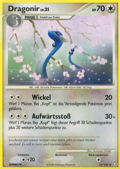 Pokémon-Karte Dragonir 052/146