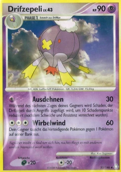 Pokémon-Karte Drifzepli 053/146
