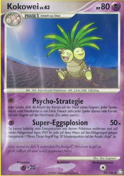 Pokémon-Karte Kokowei 054/146