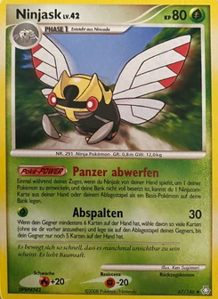 Pokémon-Karte Ninjask 067/146