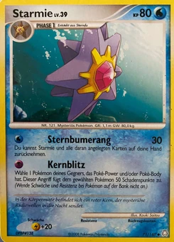 Pokémon-Karte Starmie 071/146