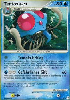 Pokémon-Karte Tentoxa 075/146