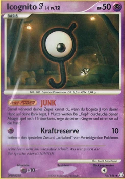 Pokémon-Karte Icognito J 076/146