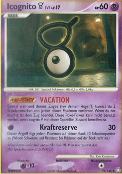Pokémon-Karte Icognito V 079/146