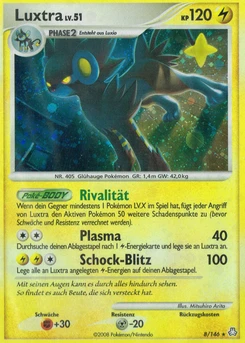 Pokémon-Karte Luxtra 008/146