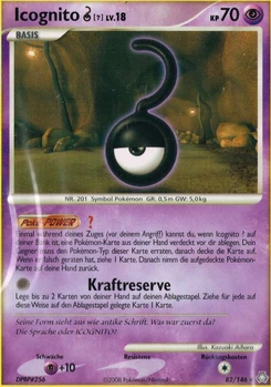 Pokémon-Karte Icognito ? 082/146