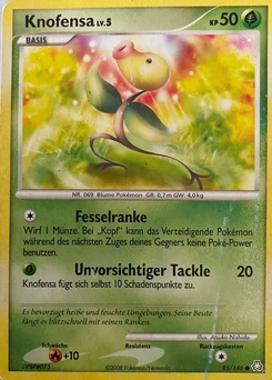Pokémon-Karte Knofensa 085/146