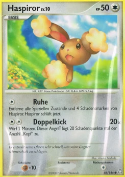 Pokémon-Karte Haspiror 086/146