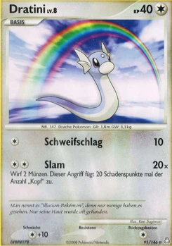 Pokémon-Karte Dratini 091/146