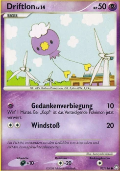 Pokémon-Karte Driftlon 092/146
