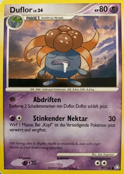 Pokémon-Karte Duflor 097/146