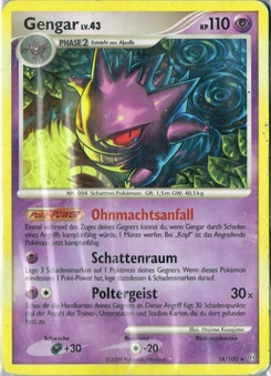 Pokémon-Karte Gengar 018/100
