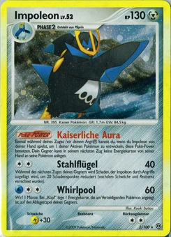 Pokémon-Karte Impoleon 002/100