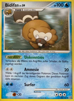 Pokémon-Karte Bidifas 032/100