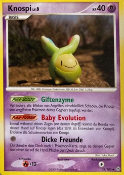 Pokémon-Karte Knospi 033/100