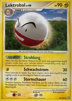 Pokémon-Karte Lektrobal 036/100