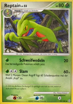 Pokémon-Karte Reptain 039/100
