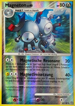 Pokémon-Karte Magneton 042/100