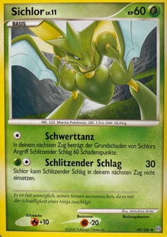 Pokémon-Karte Sichlor 049/100