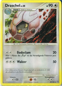 Pokémon-Karte Draschel 050/100