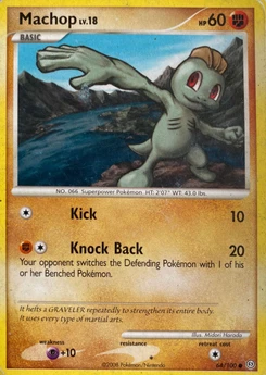 Pokémon-Karte Machollo 064/100