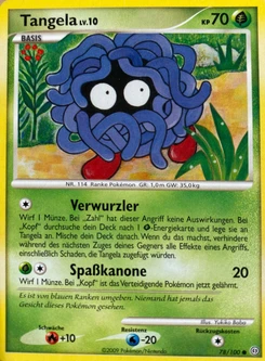 Pokémon-Karte Tangela 078/100