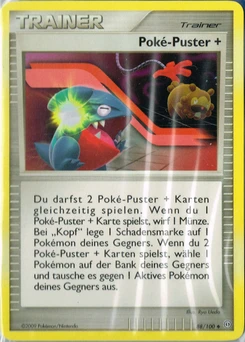 Pokémon-Karte Poké-Puster + 088/100
