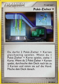 Pokémon-Karte Poké-Zieher + 089/100