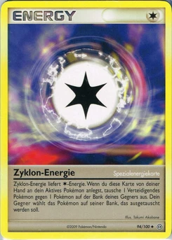 Pokémon-Karte Zyklon-Energie 094/100