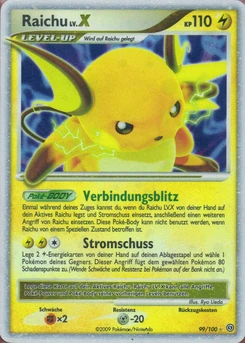 Pokémon-Karte Raichu 099/100