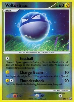 Pokémon-Karte Voltobal SH3