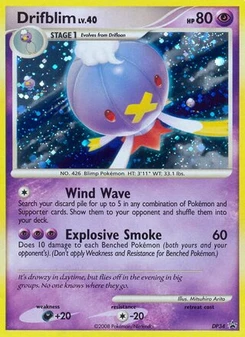 Pokémon-Karte Drifzepeli DP34