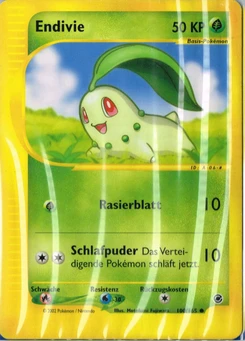 Pokémon-Karte Endivie 100/165