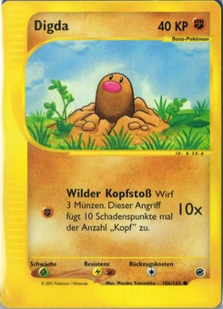 Pokémon-Karte Digda 106/165