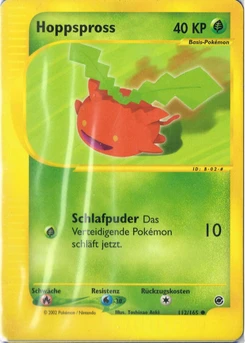 Pokémon-Karte Hoppspross 112/165