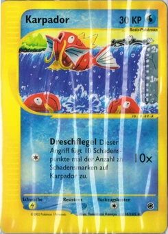 Pokémon-Karte Karpador 118/165