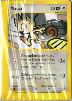 Pokémon-Karte Mauzi 121/165