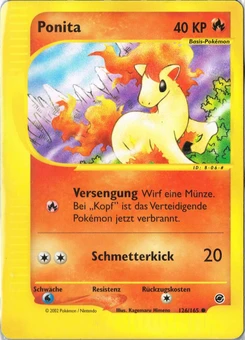 Pokémon-Karte Ponita 126/165