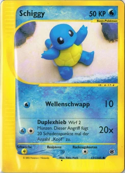 Pokémon-Karte Schiggy 131/165