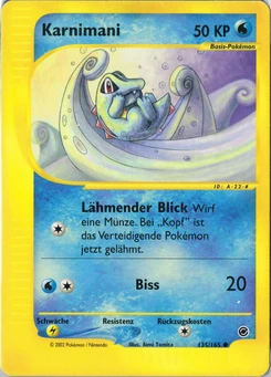 Pokémon-Karte Karnimani 135/165